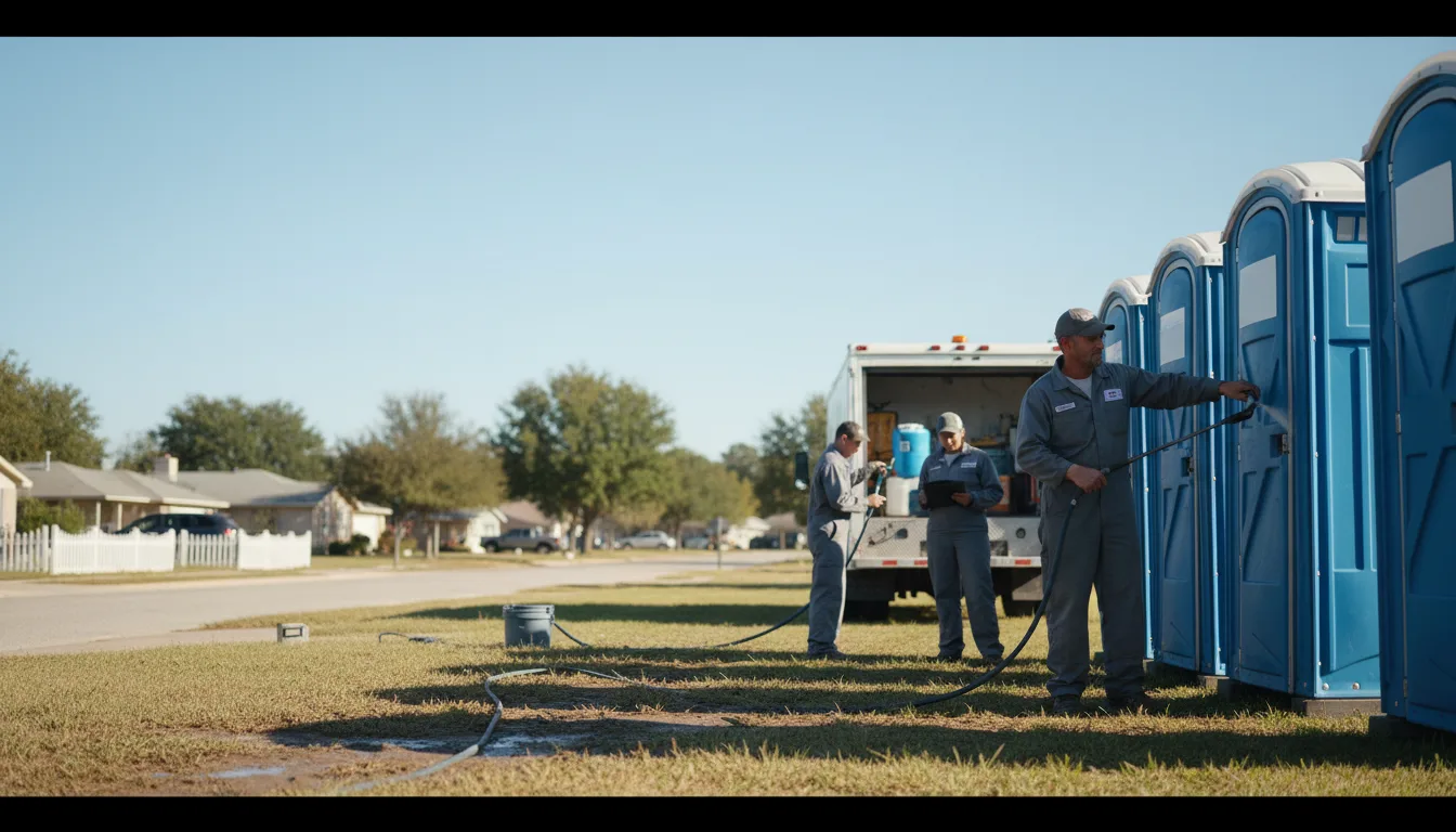 Long-Term Portable Toilet Rental in Norris, SD near me